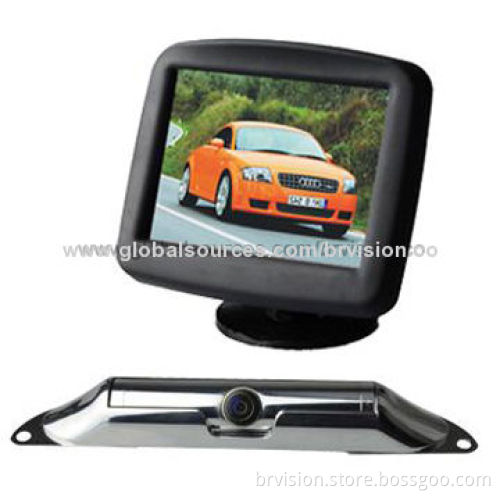 3.5-inch Rear-view Kit with Digital Wireless LCD Monitor, Built-in Wireless Receiver Module